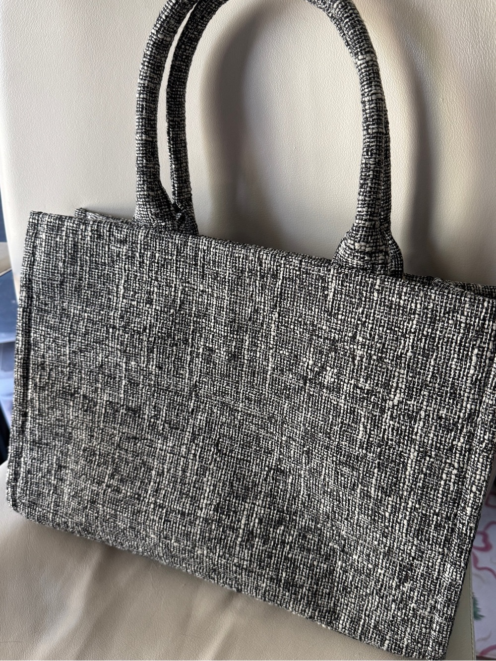 Tweed Tote Bag